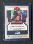 2022 Prizm WWE Brock Lesnar Ruby Wave Prizm