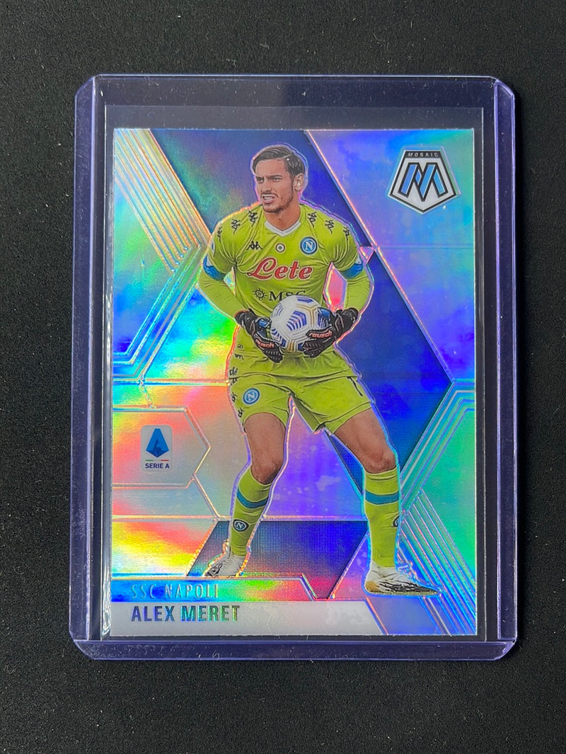 2020-21 Panini Mosaic Serie A Alex Meret Silver