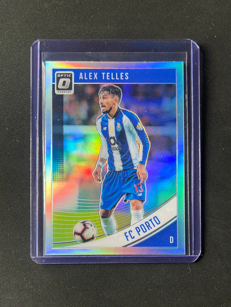 2018-19 Panini Donruss Alex Telles Optic Silver