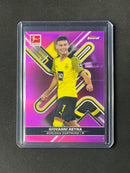2021-22 Topps Finest Bundesliga Giovanni Reyna Pink Refractor 161/300