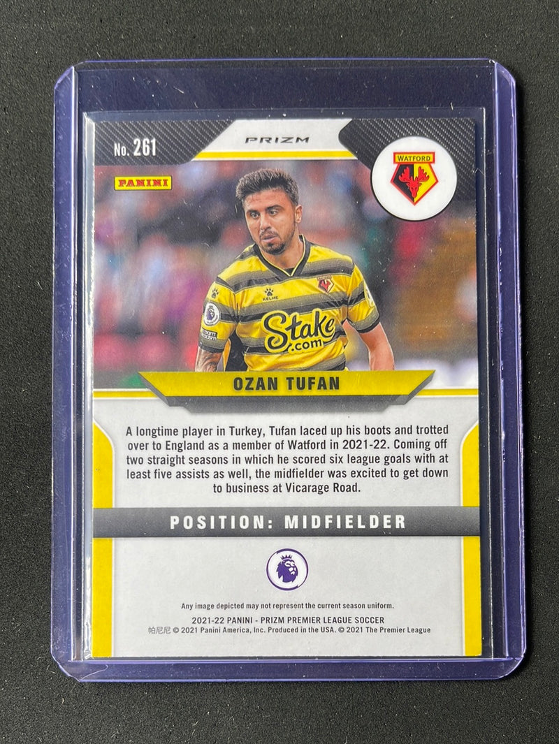 2021-22 Panini Prizm Premier League Ozan Tufan Hyper