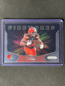 2020 Panini Prizm Football Nick Chubb Fireworks