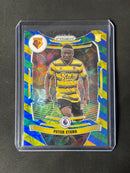2021-22 Prizm Premier League Peter Etebo Blue/Yellow/Green Choice Prizm