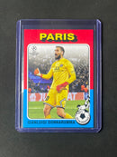 2021-22 Topps UEFA Champions League Gianluigi Donnarumma 1975-76 Topps Footballers