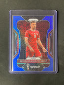 2022 Panini Prizm FIFA World Cup Qatar Sergej Milinkovic-Savic Blue Mojo Prizm 46/75