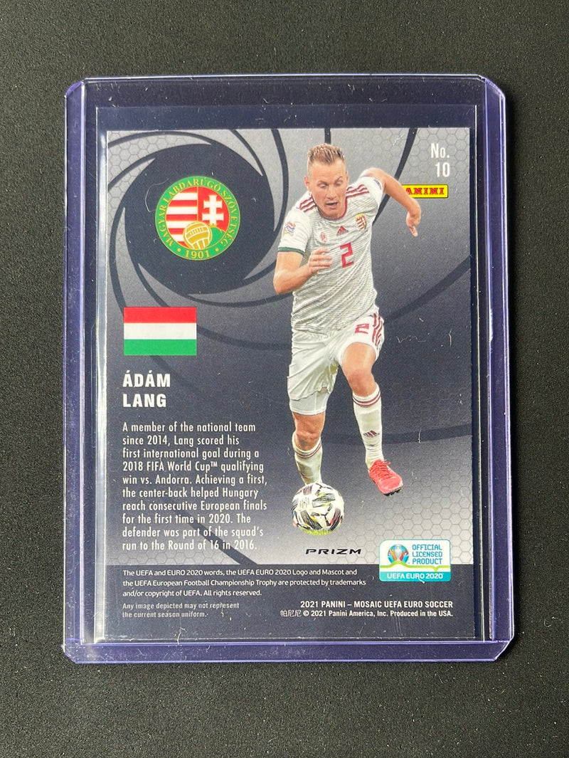 2020-21 Panini Mosaic Euro Adam Lang International Men Of Mastery Circles