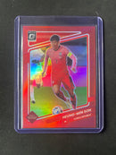 2021-22 Panini Donruss Road To Qatar Heung-Min Son Optic Red 3/149