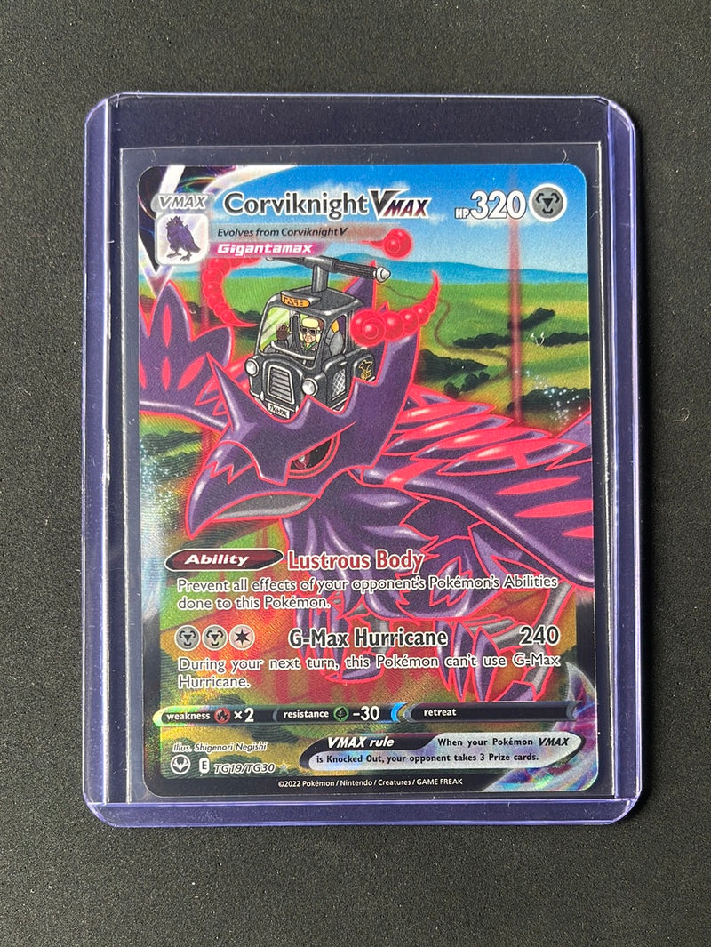 Pokemon TCG Silver Tempest Trainer Gallery Corviknight VMAX TG19/TG30 Pokemon TCG Silver Tempest Trainer Gallery Corviknight VMAX TG19/TG30