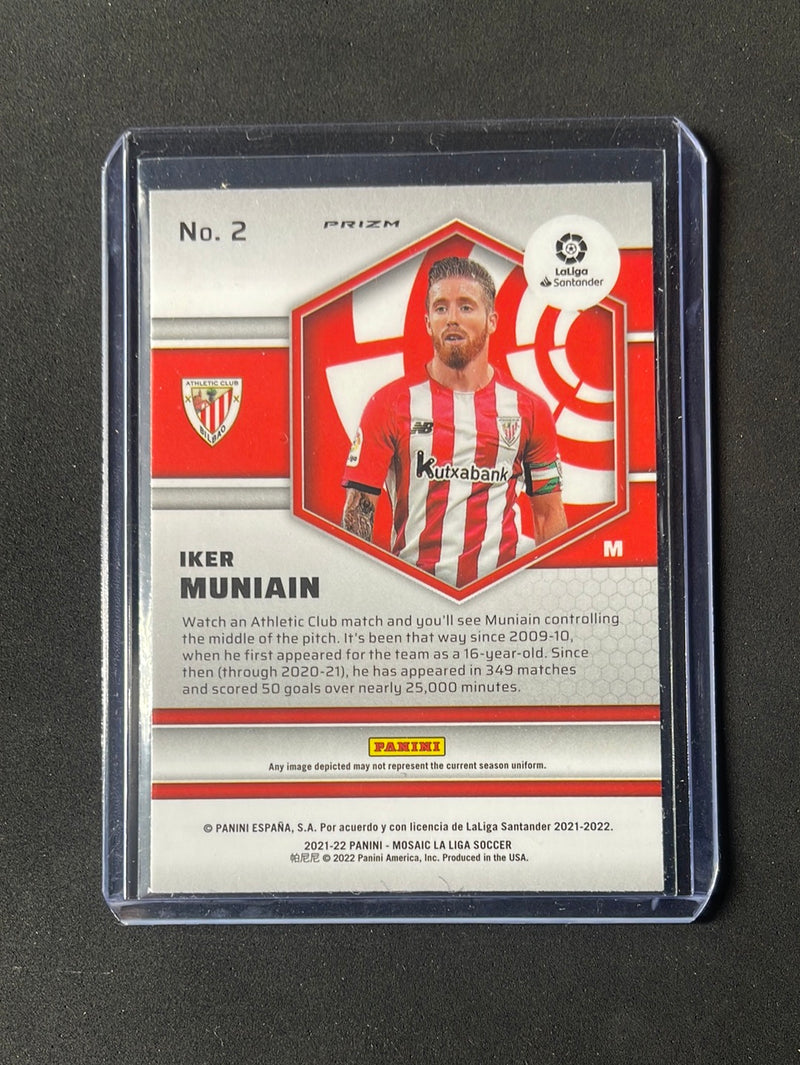 2021-22 Panini Mosaic La Liga Iker Muniain Mosaic