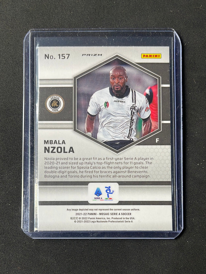 2021-22 Panini Mosaic Serie A Mbala Nzola Mosaic