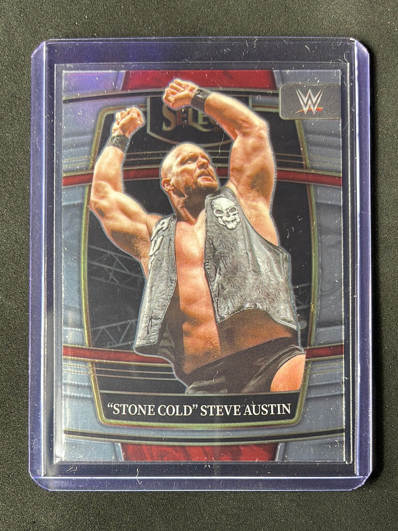 2022 Panini Select WWE "Stone Cold" Steven Austin Concourse