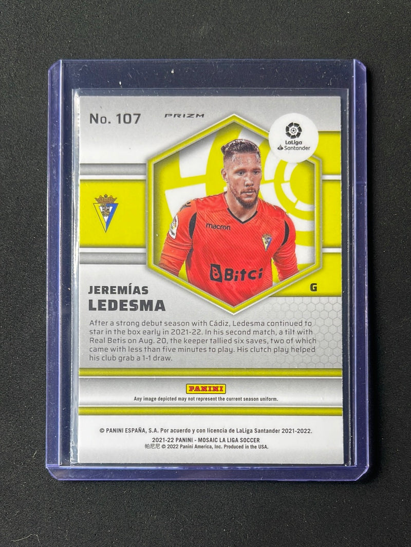 2021-22 Panini Mosaic La Liga Jeremias Ledesma Silver