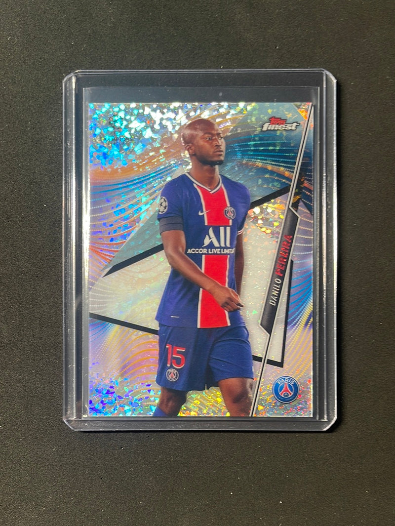 2020-21 Topps Finest UEFA Champions League Soccer Danilo Pereira Speckle Refractor 76/175