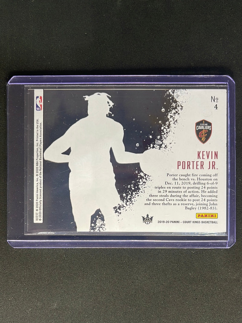 2019-20 Panini Court Kings Kevin Porter JR. Acetate Rookies