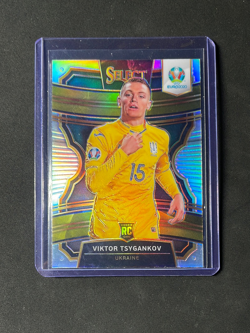 2020 Panini Select UEFA Euro Soccer Viktor Tsygankov Silver