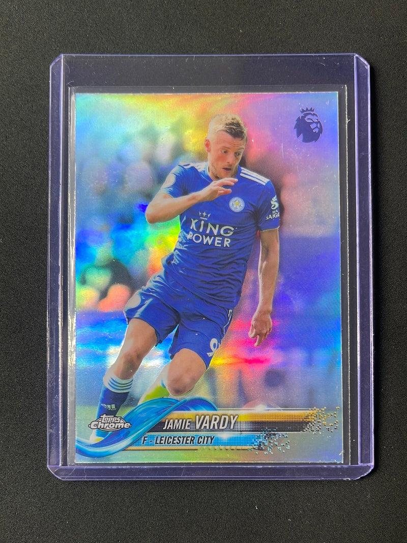 2018-19 Topps Chrome Premier League Jamie Vardy Refractor