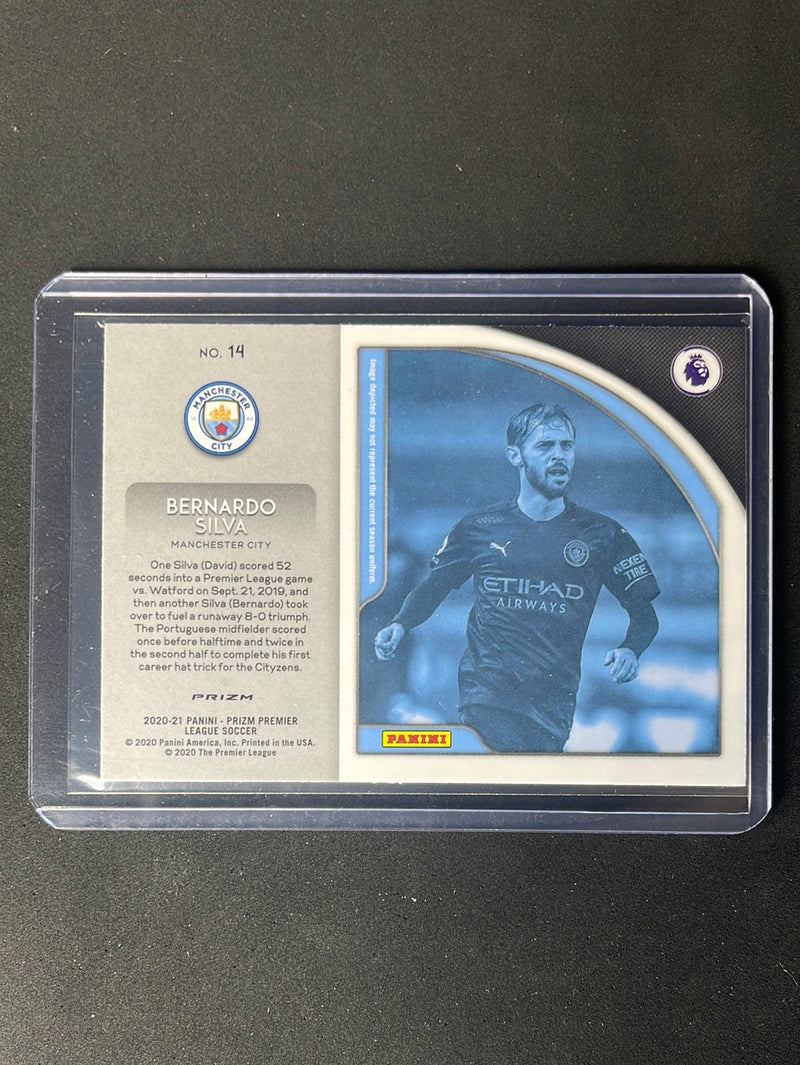 2020-21 Panini Prizm Premier League Bernardo Silva Vigor Prizm