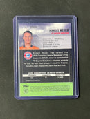 2021-22 Topps Stadium Club Chrome UEFA Champions League Manuel Neuer Refractor