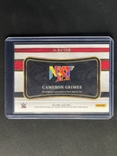 2022 Panini Select WWE Cameron Grimes Ringside Action Signatures