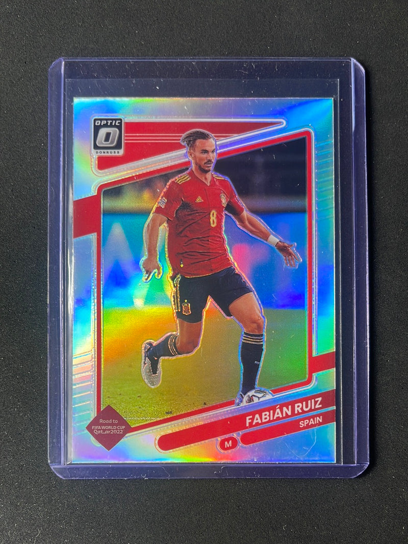 2021-22 Panini Donruss Road To Qatar Fabian Ruiz Optic Silver