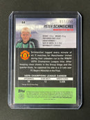 2021-22 Topps Stadium Club Chrome UEFA Champions League Peter Schmeichel Black & White Refractor 57/299