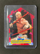 2021 Topps Chrome WWE Stone Cold & Undertaker Become Tag Team Champions In Your House Red Refractor 4/5