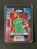 2018 Panini Prizm World Cup Medhi Benatia Red/Blue Wave Prizm