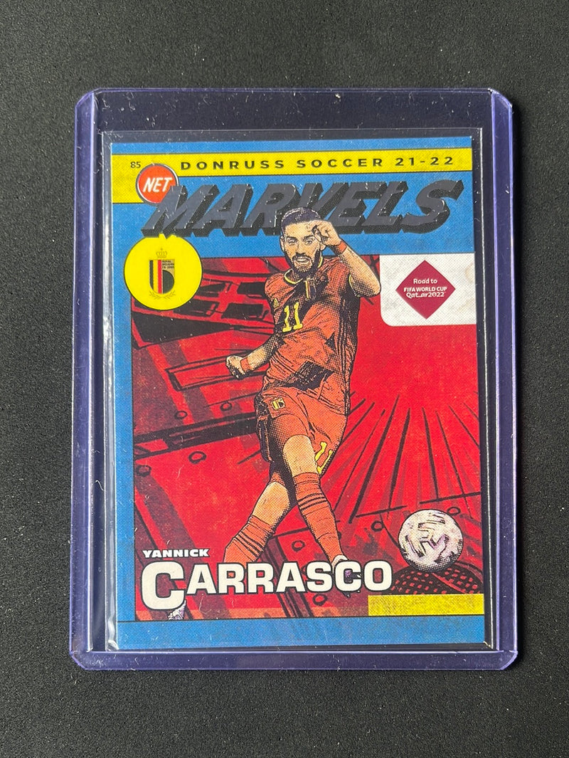 2021-22 Panini Donruss Road To Qatar Yannick Carrasco Net Marvels