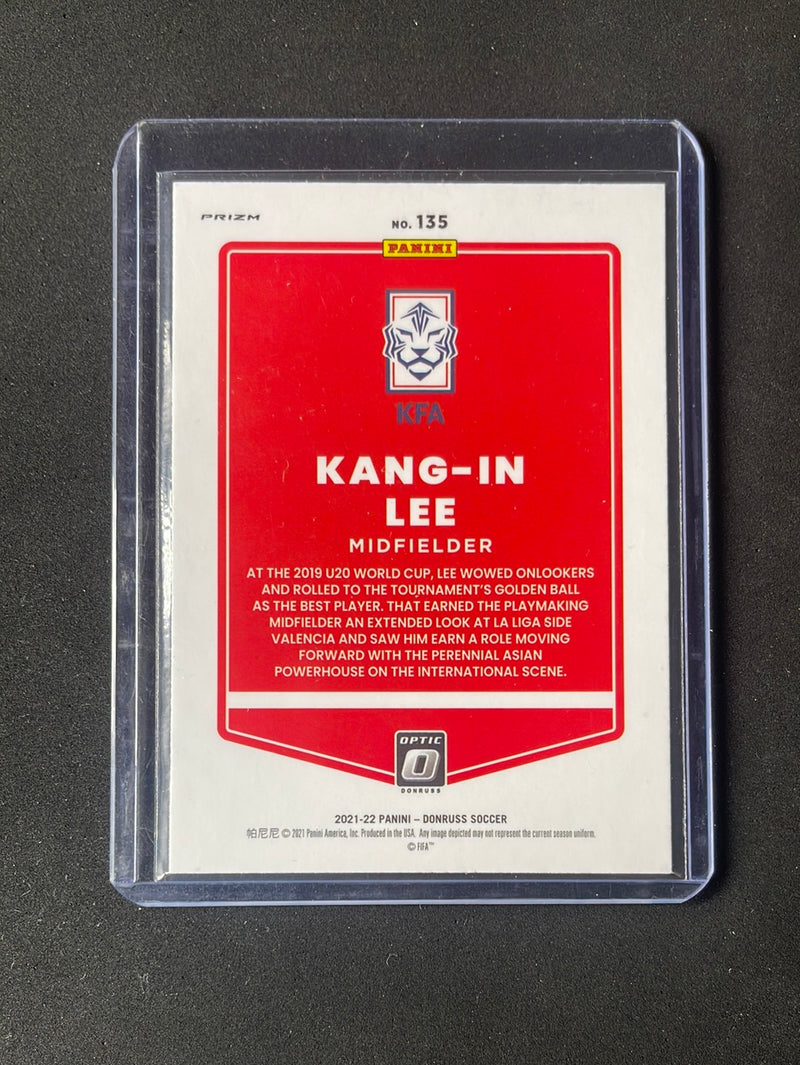 2021-22 Panini Donruss Road To Qatar Kang-In Lee Optic Silver