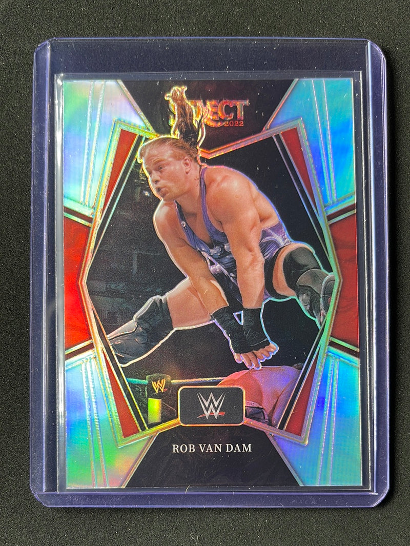 2022 Panini Select WWE Rob Van Dam Premier Level Silver Prizm