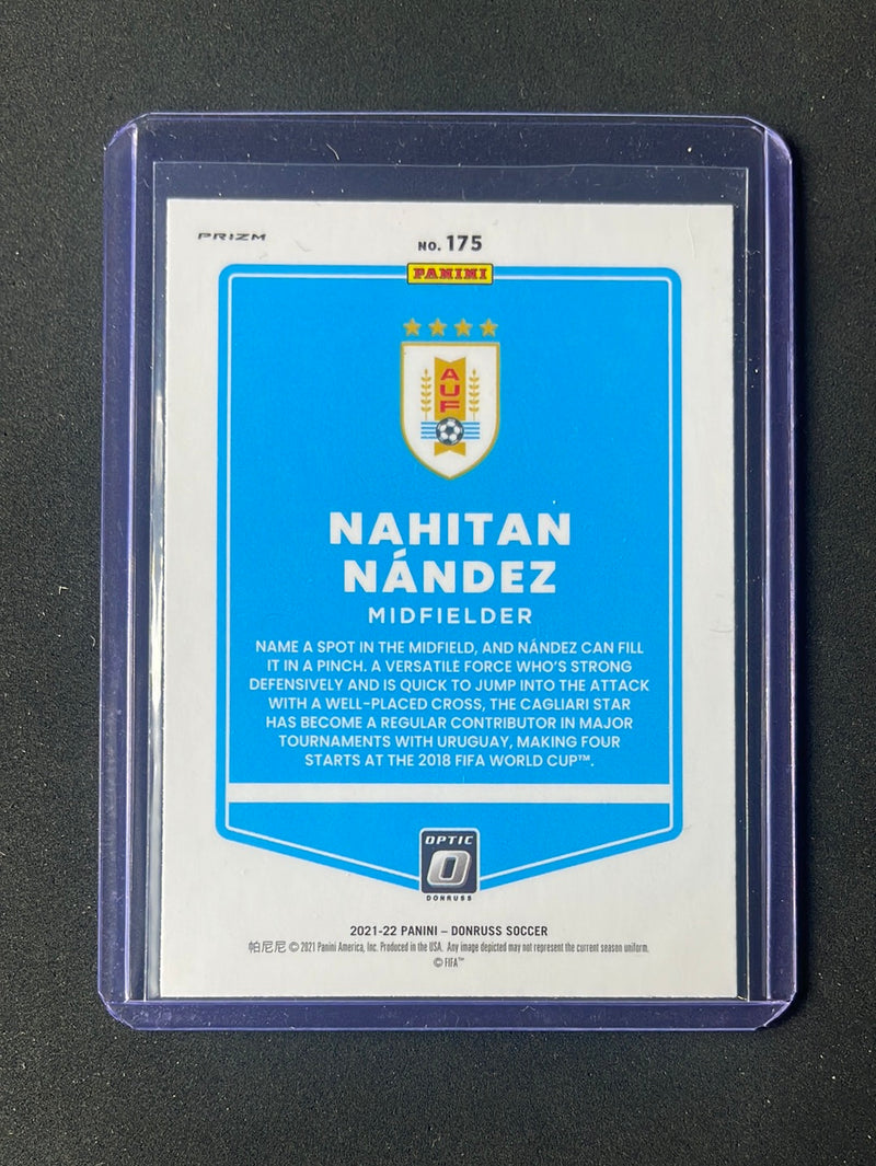 2021-22 Panini Donruss Road To Qatar Nahitan Nandez Optic Silver