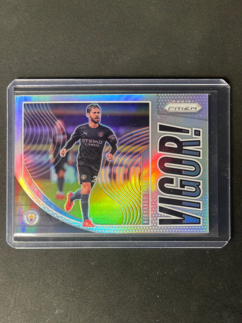 2020-21 Panini Prizm Premier League Bernardo Silva Vigor Prizm