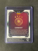 2022 Panini Prizm FIFA World Cup Qatar Germany Team Badges Silver Prizm