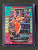 2022 Panini Select WWE Katana Chance Concourse Tri-Color Prizm