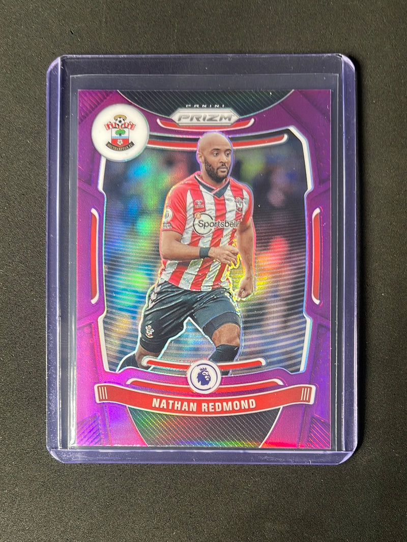 2021-22 Panini Prizm Premier League Nathan Redmond Purple 21/99