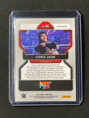 2022 Prizm WWE Cora Jade Ruby Wave Prizm