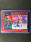 2022 Select WWE Ridge Holland Ringside Action Signatures Red 76/99