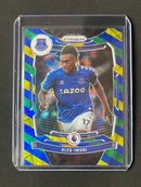 2021-22 Prizm Premier League Alex Iwobi Blue/Yellow/Green Choice Prizm