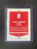 2021-22 Panini Donruss Road To Qatar Tae-Hwan Kim Red Laser 52/99