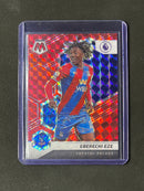 2021-22 Panini Mosaic EPL Eberechi Eze Red Mosaic