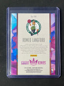 2019-20 Panini Court Kings Romeo Langford Rookies I