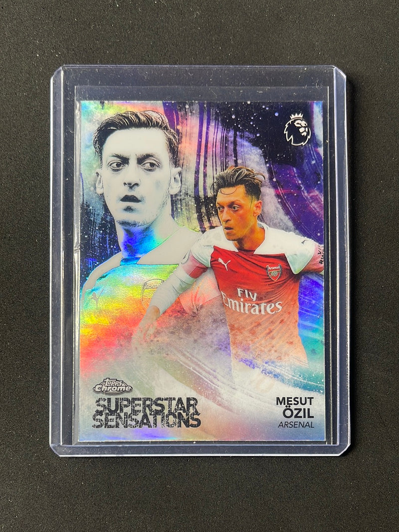 2018-19 Topps Chrome Premier League Mesut Ozil Superstar Sensations