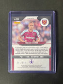 2021-22 Panini Prizm Premier League Tomas Soucek Red 41/199