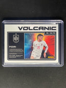 2021-22 Panini Obsidian Pedri Volcanic Material Signatures Purple 40/75