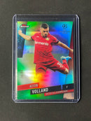 2019-20 Topps Finest UEFA Kevin Volland Green Refractor 10/99