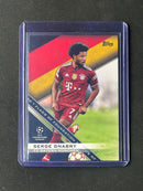 2021-22 Topps UEFA Champions League Serge Gnabry Flags of Foundation