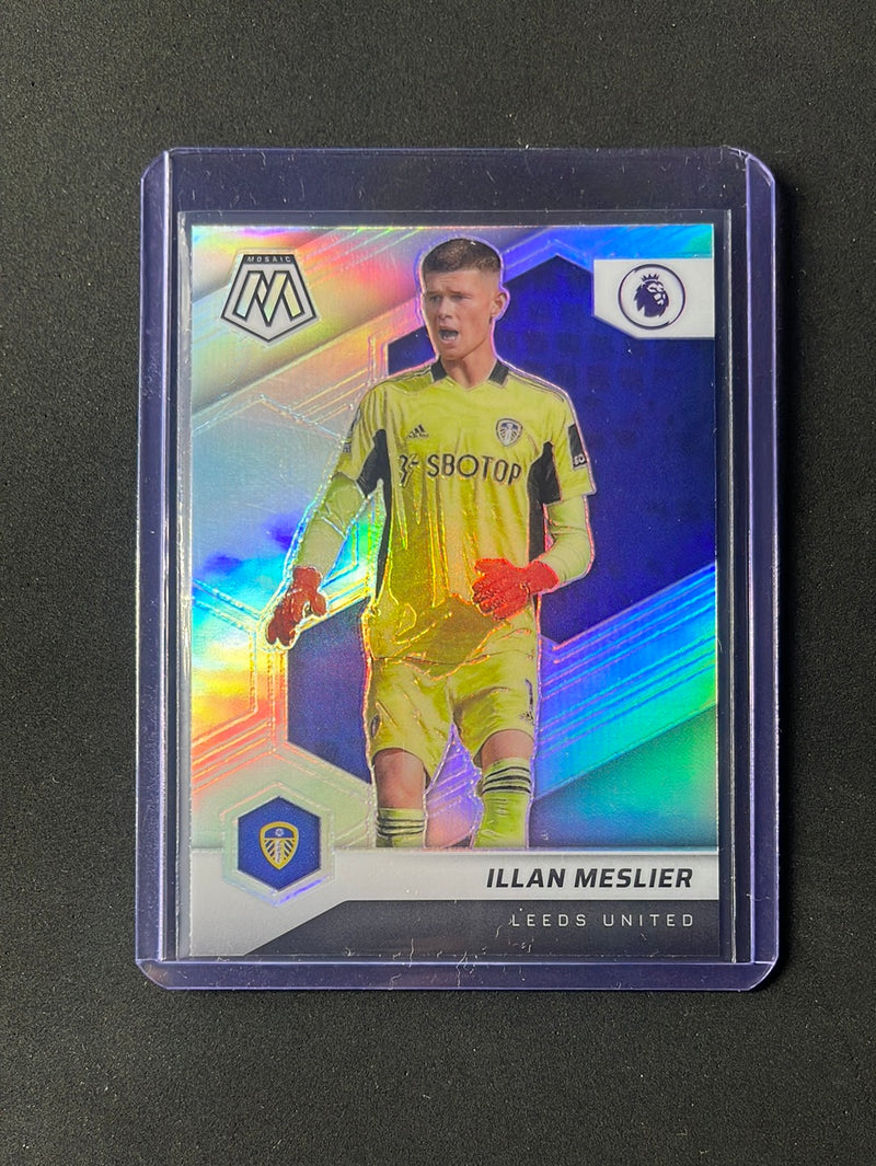 2021-22 Panini Mosaic EPL Illan Meslier Silver