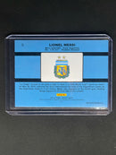 2021-22 Panini Donruss Road To Qatar Lionel Messi 1991 Tribute Press Proof
