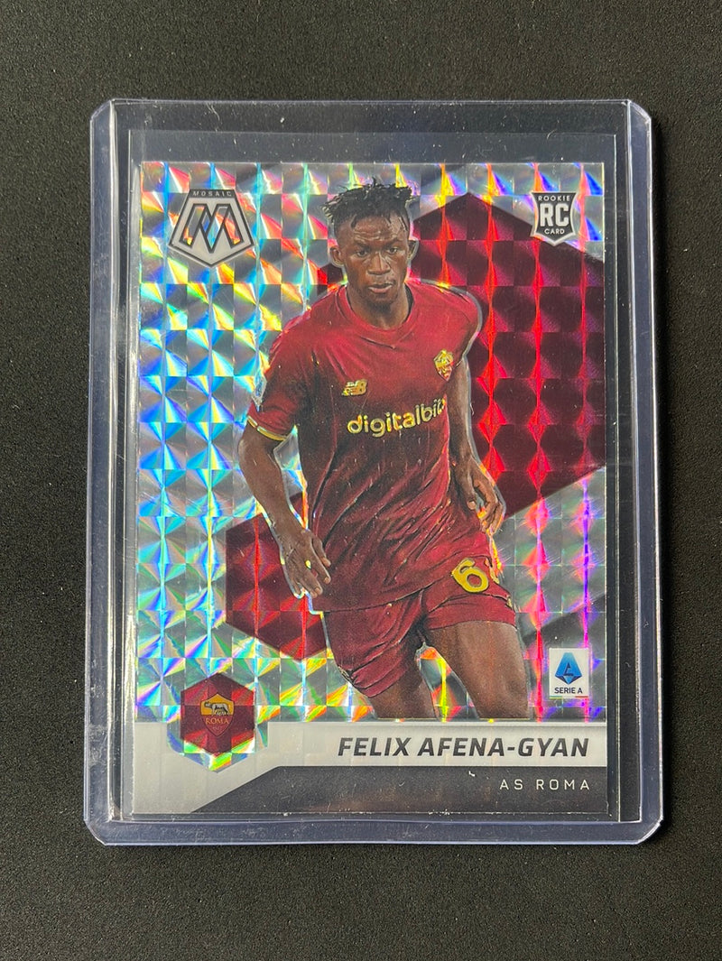 2021-22 Panini Mosaic Serie A Felix Afena-Gyan Mosaic