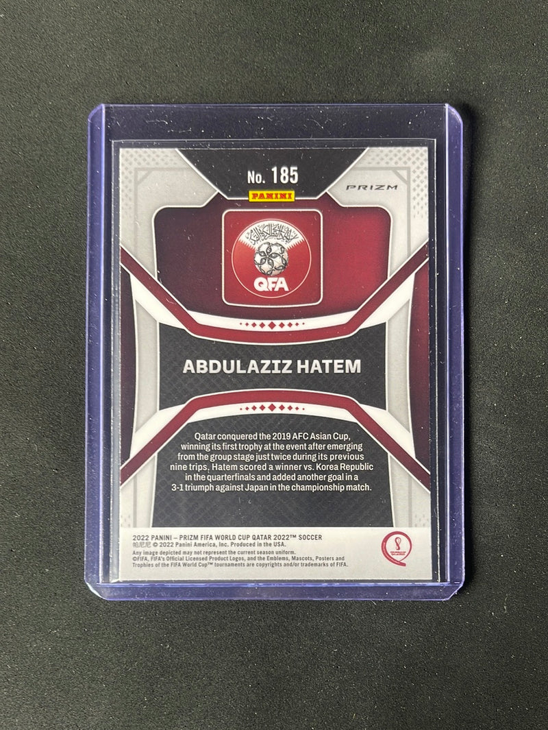 2022 Panini Prizm FIFA World Cup Qatar Abdulaziz Hatem Silver Prizm